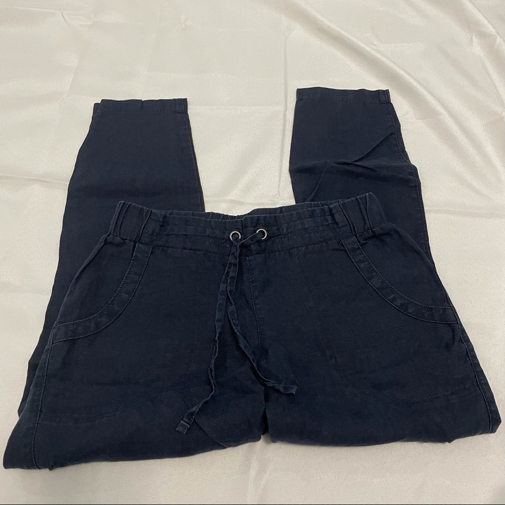 Athleta 100% Linen Pants